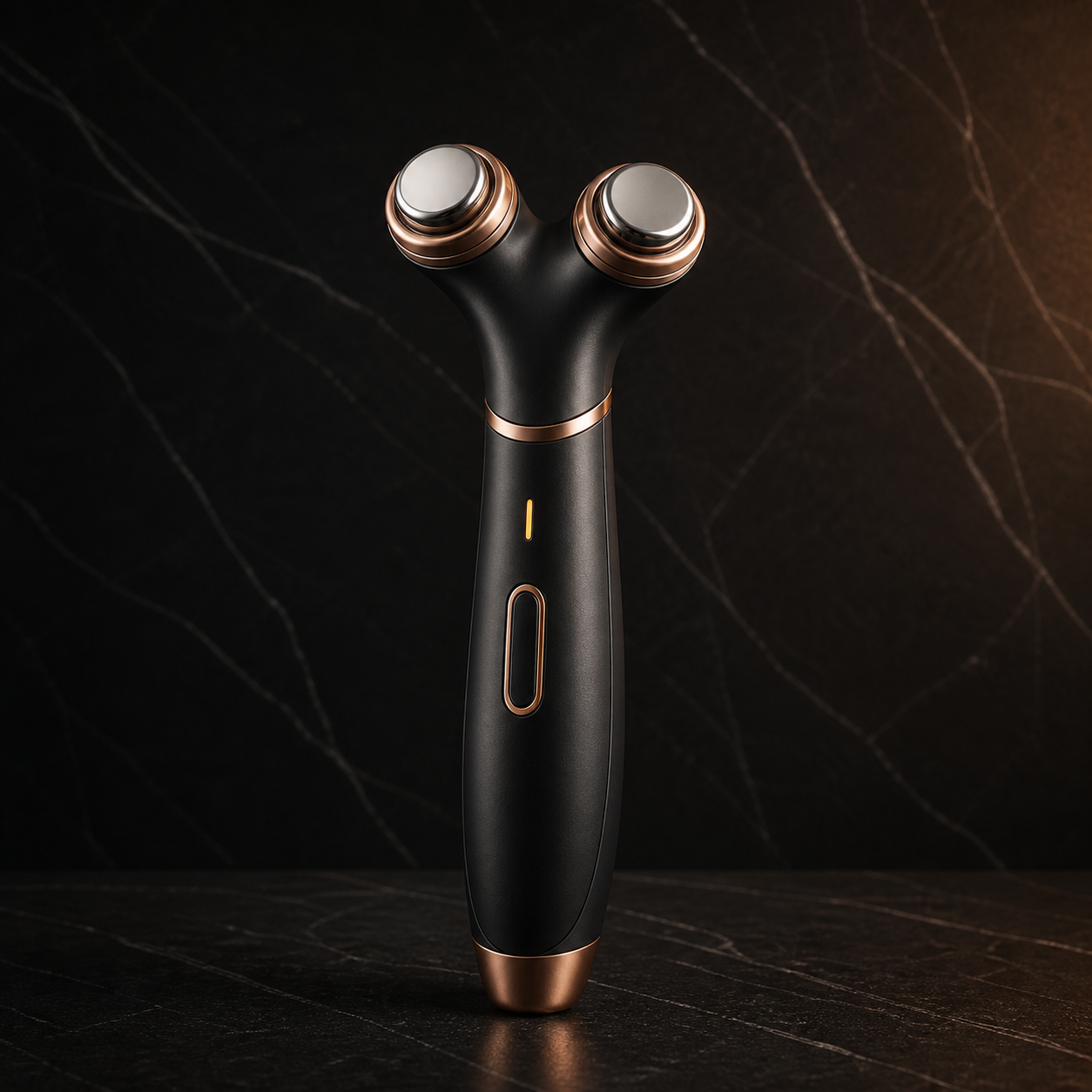 Dual Therapy, dual-head RF EMS facial therapy device